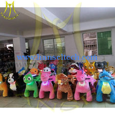 China Hansel Best selling Manufacturer Plush Electronic Riding Animals Zippy Ride At Mall proveedor
