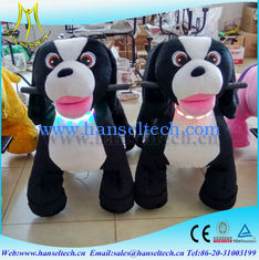 China Hansel high quality plush electric amusement rides animal coin operated toys proveedor