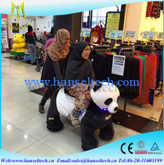 China Hansel walking coin operated ride stuffed animal unicorn on wheels proveedor
