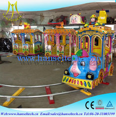 China Hansel kids electric amusement train rides kiddie amusement rides train proveedor