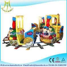 China Hansel theme park equipment for sale electric amusement kids train electric train rides proveedor