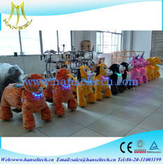 China Hansel latest designed battery moving amusement park outdoor game equipment ccoin operated dinosaur ride scooter proveedor