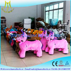 China Hansel good supervision of production battery indoor amusement park kidds amusement party kids animal scooter rides proveedor
