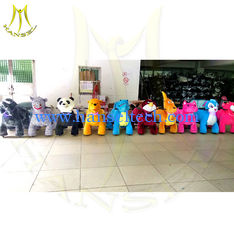 China Hansel coin operated boxing machine kiddie rides entertainment play equipment electronic hot sale factory animal scooter proveedor