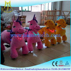 China Hansel motuntable animals kiddy rides machines kiddie ride coin operated game moving  amusement park games factory proveedor