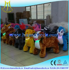 China Hansel commercial game machine indoor amusement park kids rides centers equipment coche de juguete animal eléctrica proveedor
