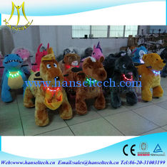 China Hansel game room amusement parks kiddie rides machines amusement park electric car moving donkey ride toy in mall proveedor