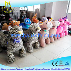 China Hansel motorized plush riding animals childrens motorized toy car children indoor amusement park game center for kid proveedor