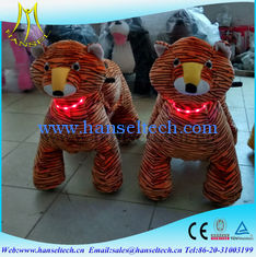 China Hansel coin operated animals toy rids car for children coin electric swings kiddy ride car electric rideable animal proveedor