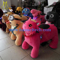China Hansel big cock park rides fiberglass body mini car bar game machine coin operated ride on animals in shopping mall proveedor