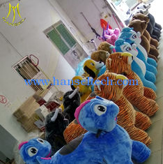 China Hansel amusement park equipment china amusement rides moving horse toys for kids game center machine for shopping mall proveedor