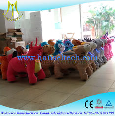 China Hansel electric ride on animals battery operated ride animals ride on carride on lawn mower moving zoo animal scooter proveedor