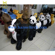 China Hanselanimals train kids ride on car adult ride on toys amusement ride zoo motorized animal scooters ride moving proveedor