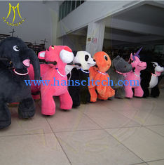 China Hansel electric ride on animals best made toys stuffed animals battery operated ride animals zoo animal scooter proveedor