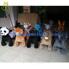 China plush lion ride on toy funny amusement park games family entertainment center equipment animales electricos montables proveedor