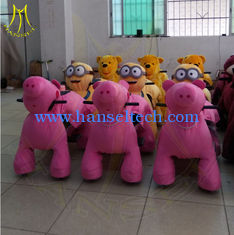 China Hansel sea horse rides used funfair rides for sale electric animal zippy motorized rides kids rides amusement machines proveedor