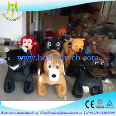China Hansel kiddie rides for hire coin operated car kids ride on car moving horse toys for kids plush animal electric scooter proveedor