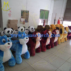 China Hansel coin electric swings electric rideable animal soft animal scooter rides cars mini carousel rides for sale proveedor