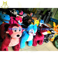 China Hansel  indoor amusement park ride plush animal electric scooter horse scooter for adults commercial electric ride on proveedor