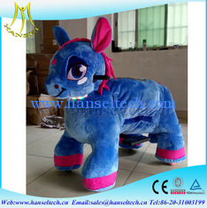 China Hansel kids rides for shopping centers zoo riders at the mall stuffed animal car ride electric kiddie ride moto car proveedor