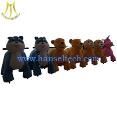 China Hansel shopping mall ride on animals coin operated plush electric animal scooters proveedor