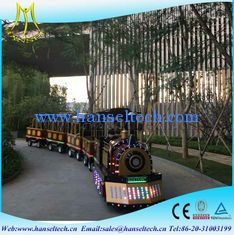 China Hansel wholesale amusement park facility mini train equipment Electric train for kids proveedor