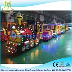 China Hansel Outdoor Amusement Park Children Kids Ride Electric Monorail Train For Sale proveedor