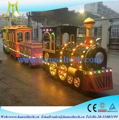China Hansel Amusement park electric trackless train for kids ride in the playground proveedor