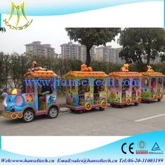 China Hansel buy Amusement park electric tourist trackless battery operated amusement train ride proveedor