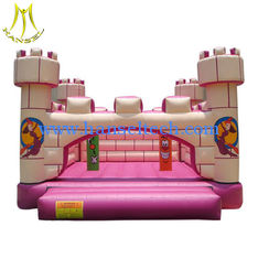 China Hansel high quality outdoor amusement park inflatable bouncer house with CE certification for kids proveedor
