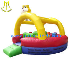 China Hansel hot selling commercial inflatable jumping bouncer castle inflatable playground manufacturer proveedor