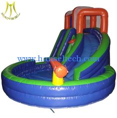 China Hansel children amusement park equipment kids indoor inflatable slide for sale proveedor