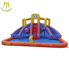 China Hansel bouncer house kids inflatable toy slide with blower for mall wholesale proveedor