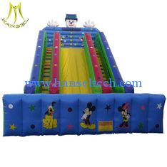 China Hansel low price amusement theme park equipment inflatable water slides proveedor