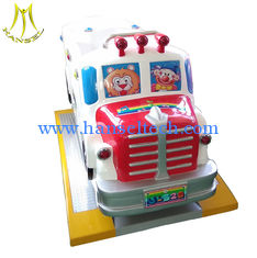 China Hansel amusement park ride manufacturer  fiber glass kiddie rides for malls proveedor