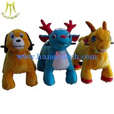 China Hansel low price amusement kids ride on horse toy pony animal ride for sale proveedor