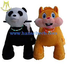 China Hansel 2018 stuffed electric ride on animal toy motorized animals for sale proveedor