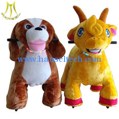 China Hansel low-price-light-steel-frame- shopping mall ride on animal for rental proveedor