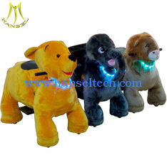 China Hansel Guangzhou plush mental frame kid animal ride for shopping supplier proveedor