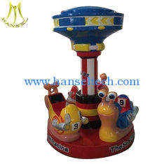 China Hansel  amusement park ride kiddie carousel games merry-go-round proveedor