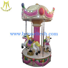 China Hansel Fairground Amusement Park Carousel merry go round horse rides proveedor