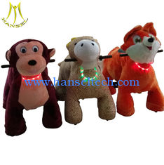 China Hansel plush animal toy rides walking animals electric scooter for sale proveedor