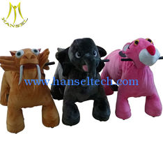 China Hansel hot sale electric plush walking animal toy rides electric ride on animal proveedor