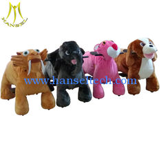 China Hansel popular animal ride kids happy rides on furry animal  for sale proveedor