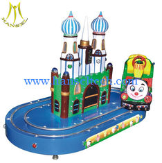 China Hansel  fiberglass body 3seats mini carousel horse ride kids carousel for sale proveedor