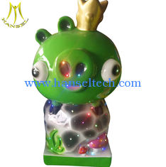 China Hansel coin operated children indoor games machine green pig kiddie ride proveedor