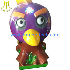 China Hansel factory price fiberglass coin operated tree bird kiddie ride from China proveedor