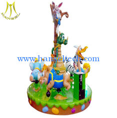 China Hansel  Park equipment carsousel horses coin operated kiddie rides carousel proveedor