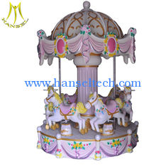 China Hansel small kids carousel rides merry go round horse for sale proveedor