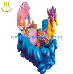 China Hansel mini fairground rides small carousel for sale in amusement mall proveedor